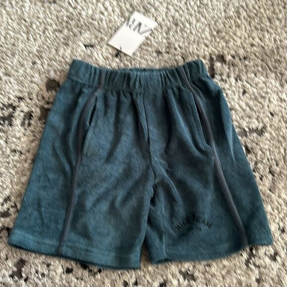 ZARA Kids | Green | TERRYCLOTH SHORT - Picture 5 of 5